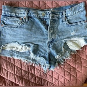 Free People Loving vibrations shorts size 27
